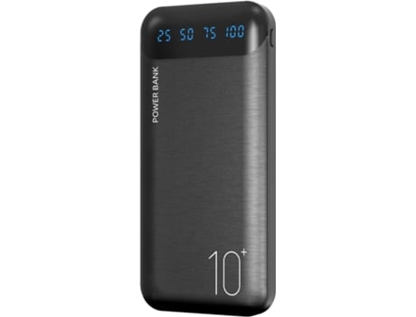 YOBON Power Bank 10000 Mah 2 Usb Microusb Usb-C Preto