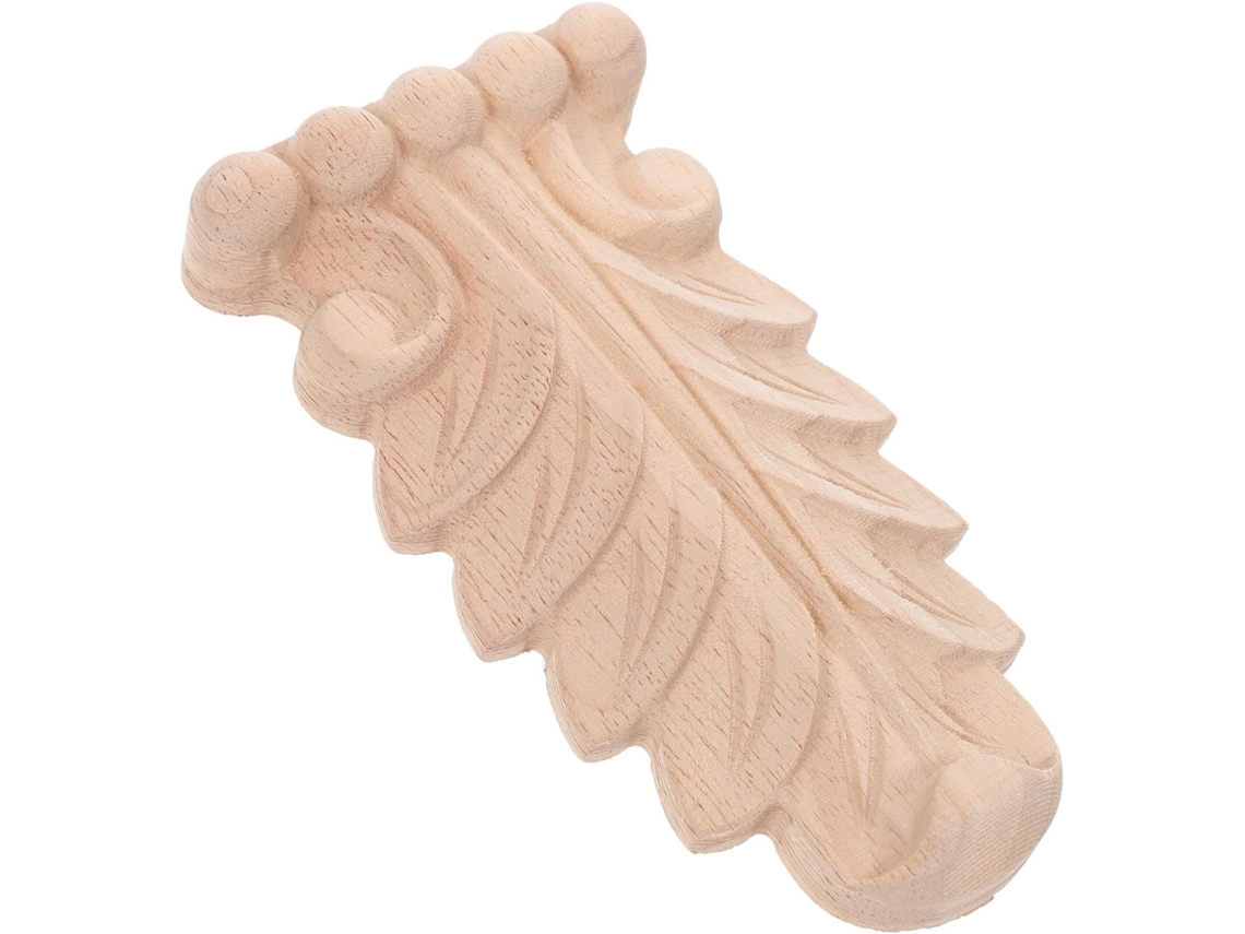 Aplique Parede Decorativo Madeira Entalhada Estilo Europeu Ornamento Corvo 13 8 7 5 2 Console Estar Decoração GOKOCO
