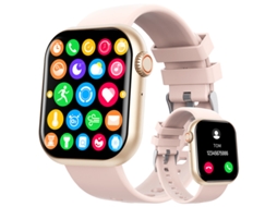 Bestvite F57 Smartwatch 1,91 Polegada, 50 Modos Esportivos Rosa