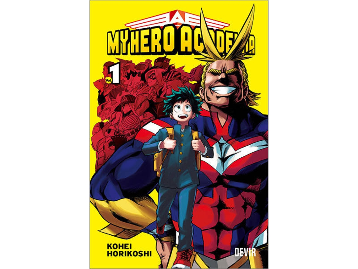 Livro My Hero Academia 01 de Kohei Horikoshi (Português)