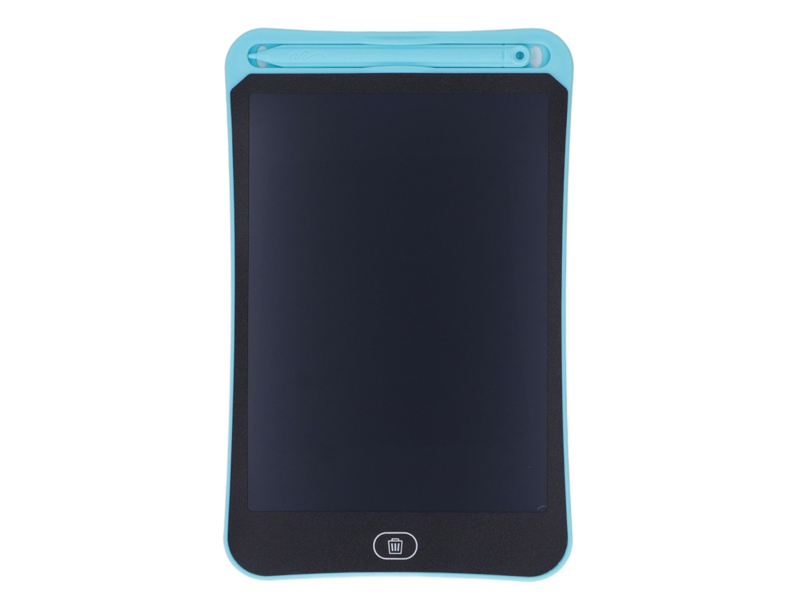Tablet De Escrita Lcd 8,5 Polegadas, Sensível À Pressão, Portátil E Colorido, Para Desenho, Ideal Crianças, Azul Claro. Aquaforge