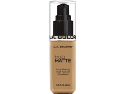 Base Líquida Longa Duração L.A. COLORS Truly Matte Warm Honey (40 ml)