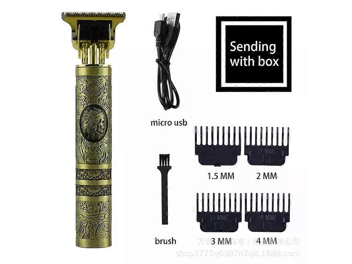 Máquina De Cortar Cabelo T9 Profissional, Barbeador Elétrico, Máquina De Cortar Cabelo Masculina Recarregável Via Usb, Aparador De Cabelo Para Ho