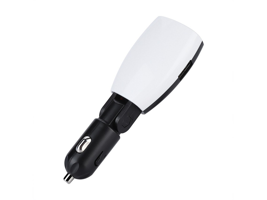 Carregador De Carro Com 3.1a E Display Led Inteligente