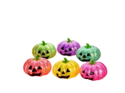 Laxiscreed Halloween Abóbora De Espuma Moldável Com Gel De Rebuçar Para Brincar E Relaxar