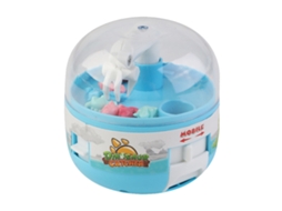 Máquina De Pegar Bonecas Mini Dino Elétrica Para Crianças Melhora Coordenação Azul
