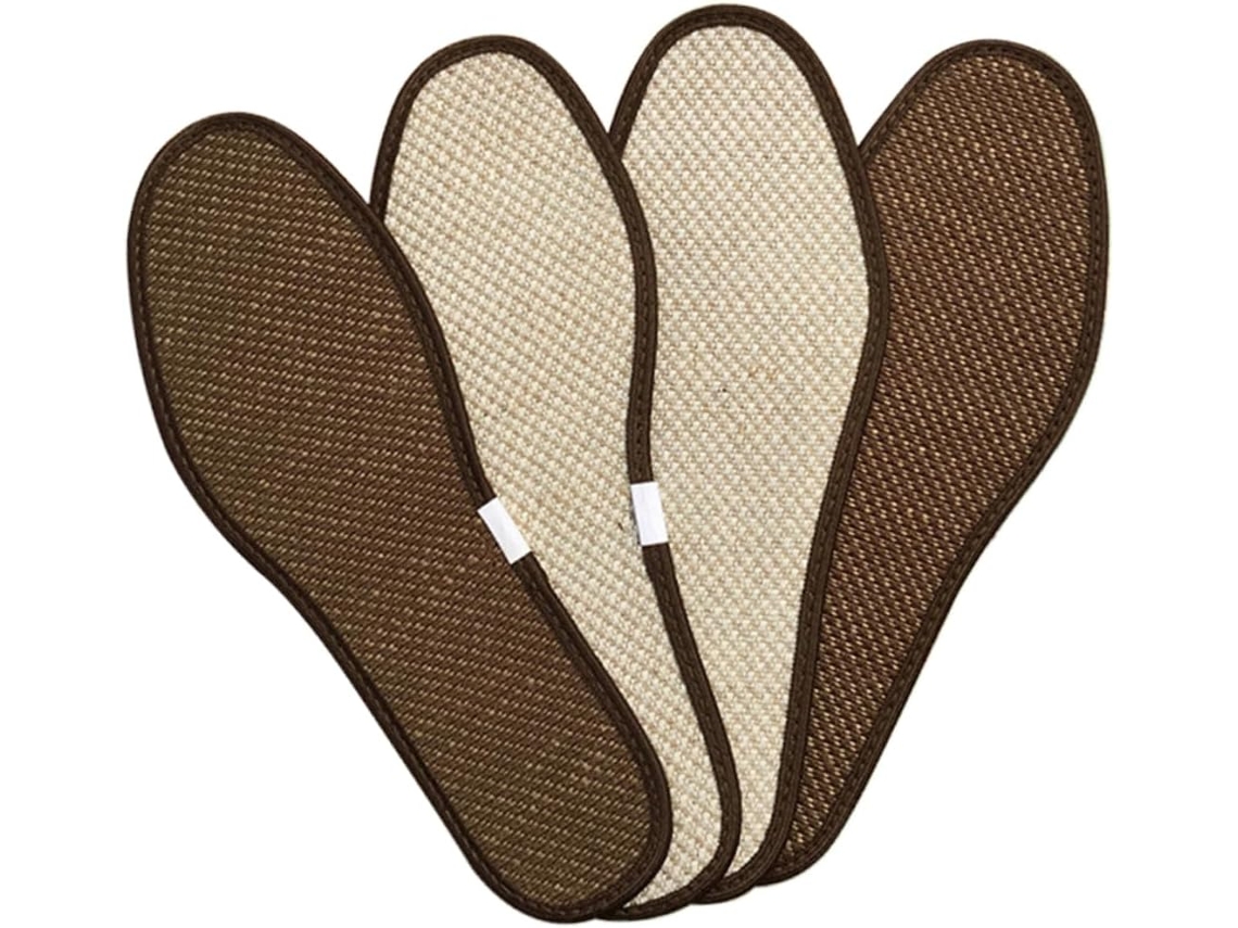 Palmilhas De Carvão Bambu Vaguelly, 2 Pares, Tamanho 42, Cor Café, Anti Odor, Respiráveis, Absorventes De Suor, Para Uso