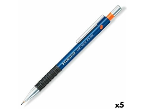 Porta-Minas STAEDTLER Mars Micro Azul 0,5 Mm 5 Unidades
