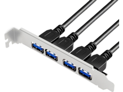 Adaptador Usb 3.0 De 4 Portas Para 19 Pinos 20 Computador, Conectores