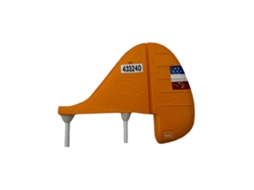 Laranjapara Mf a84/ki 84mo fly P 51d Mustang / Mf a84 / Kootai Ki 84 Peças de Substituição Asa de Cauda Vertical MDUG