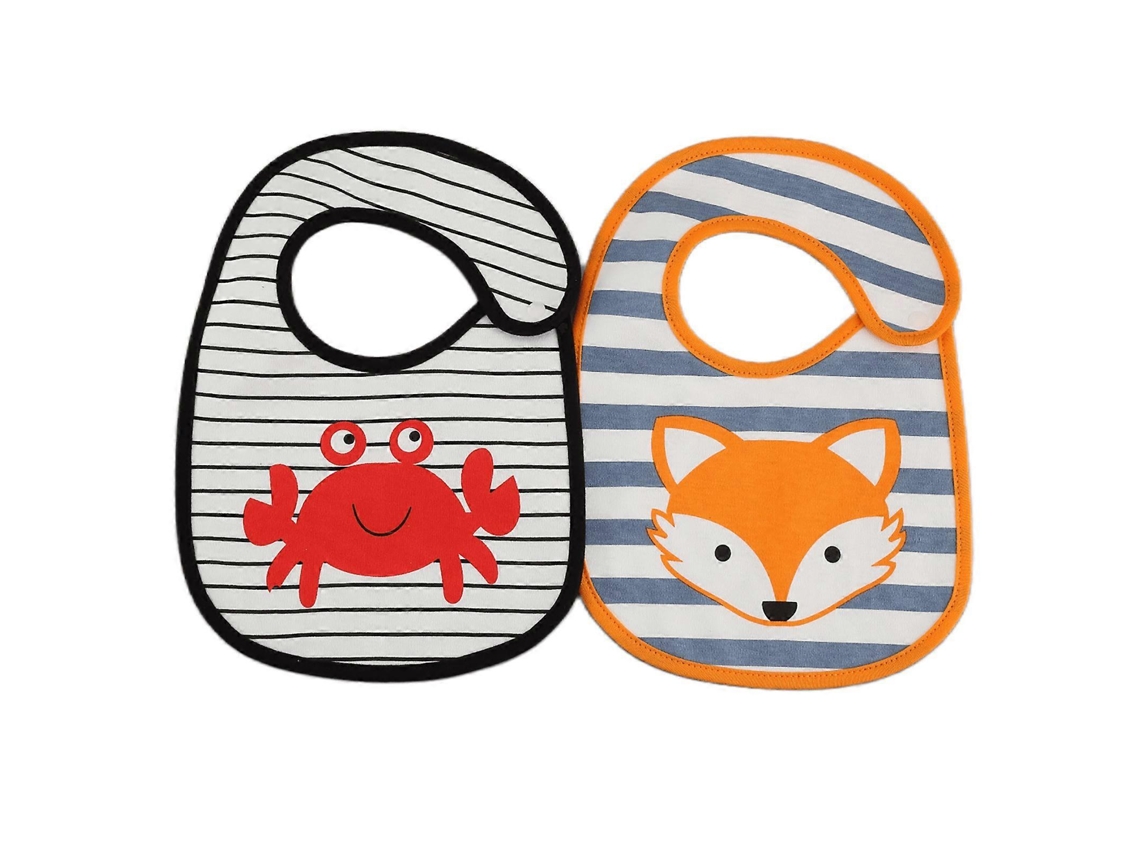 Babadores de algodão com data de prensagem ajustável, 2 peças, grossos e delicados, para bebês, 3 camadas, bandana, presente perfeito para um bebê.