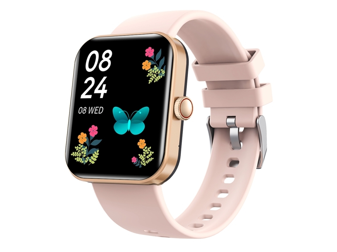 (dourado) Smartwatch De 2 Polegadas Com Classificação Ip67 De Resistência À Água, Monitoramento De Saúde E Chamadas Bluetooth_glo