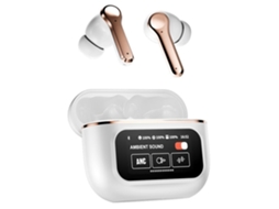 Auriculares Sem Fios Bluetooth 5.4 Cancelamento De Ruído Microfone Para Chamadas Controlo Tátil Lurelia
