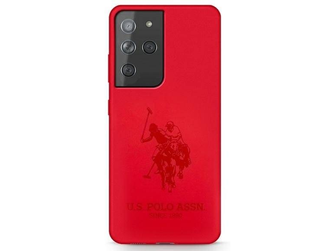 Capa Samsung Galaxy S21 Ultra US POLO  Vermelho