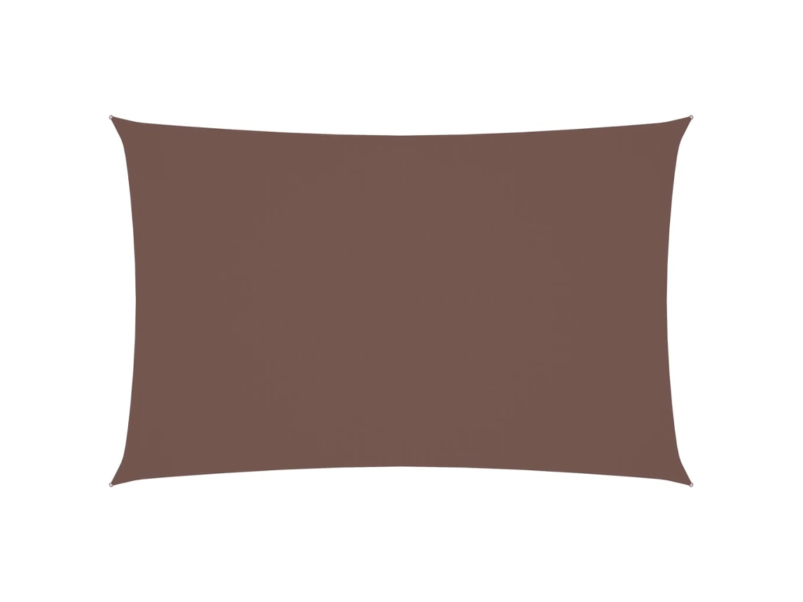 Vela Para Sol Tecido Oxford Retangular 2x4,5 m Castanho MAISON EXCLUSIVE