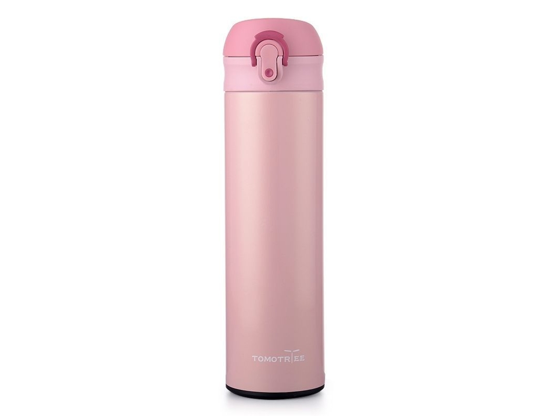 Botella De Agua Termo De Acero Inoxidable Doble Pared 450ml 15oz Aislada Al Vacío Portátil