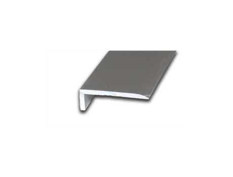 Pack 10 Unidades Ângulo Alumínio 20X8 20mm Anch 8 mm Alt 3M de Comprimento