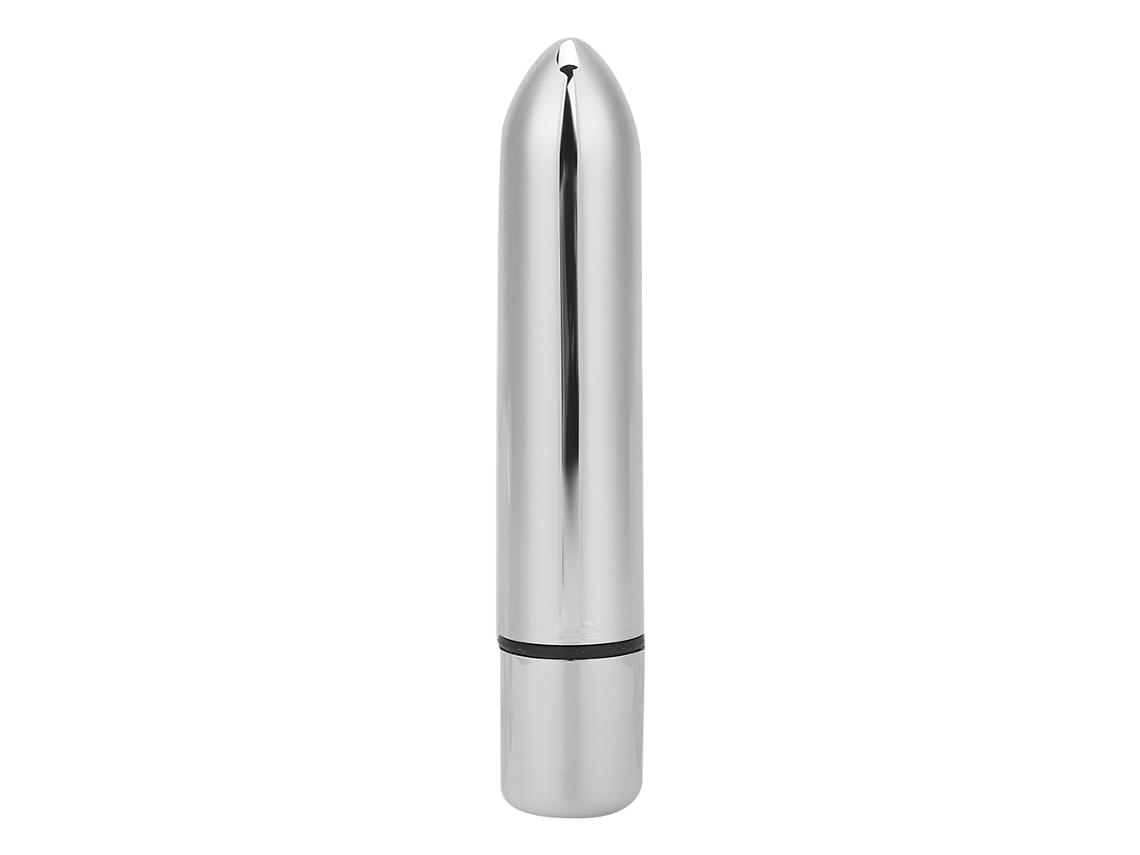 Massajador Vibrador Íntimo Para Mulher, Estimulador Do Ponto G, Brinquedos Adultos Prata (bateria)