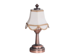 Primerox lâmpada de Mesa Miniatura Led para Casinha de Bonecas em Escala 1:12 com Bateria Incluída