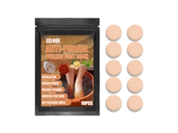 Comprimidos Banhos Pé Eelhoe Gengibre Exfoliante