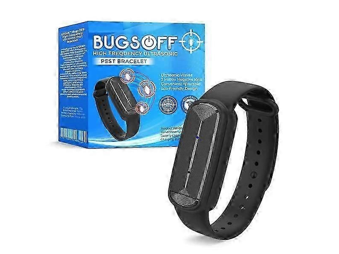 Pulseira Repelente Eletrônica Ultrassônica De Mosquitos, Relógio Pulso Mosquitos Adequado Para Us O Interno E Externo.