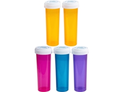 Caixa De Armazenamento Plástica De Fácil Abertura, Conjunto De 5 Peças, Para Protetores De Pintura Artificial.