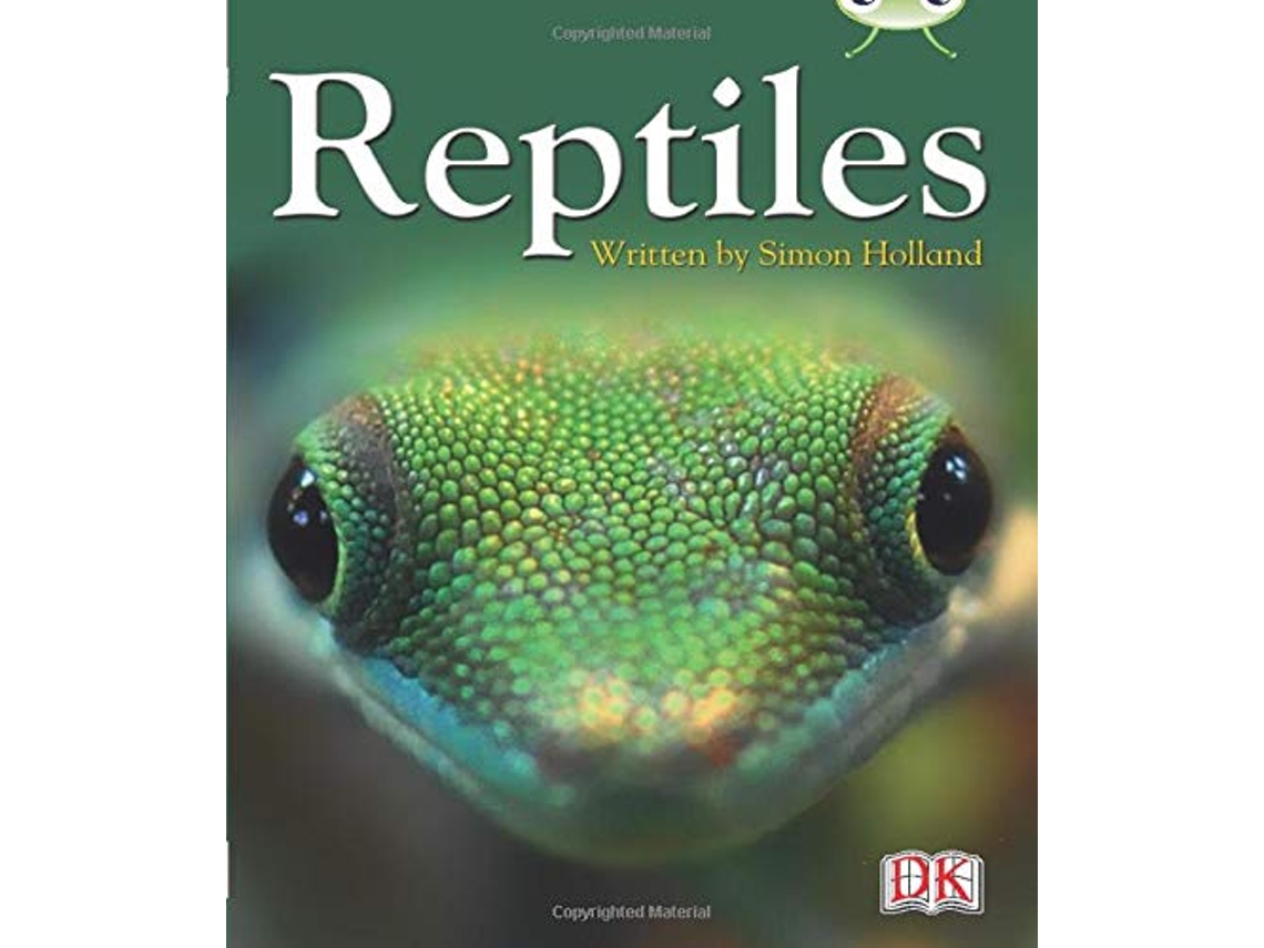 Livro BC NF Red B5B Reptiles de Simon Holland (Inglês)