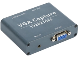 Captura Vga, Áudio Usb e Entrada/saída de Vídeo 1080p. Compatível com Sistemas Android e Linux. SFUSHOS
