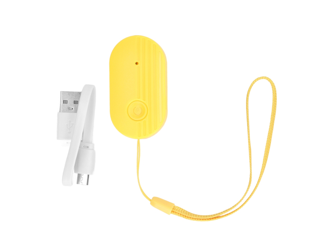 Alarme De Infusão Recarregável Usb Com Lembrete De Gota Grande Volume Amarelo Para Hospital