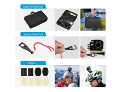 2026 kit de Acessórios para Câmera de Ação e Gopro Deportiva