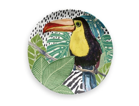 Prato Lateral EPICUREAN Lush Jungle Tucano