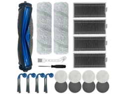 Peças De Reposição Para Aspirador De Pó Ecovacs X11 Omnicyclone: Escova Lateral, Esfregão, Filtros Hepa E Filtros De Espuma._ozo