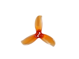 Hélices Gemfan D2.2 De 3 Pás, 2,2 Polegadas, Em Policarbonato, Na Cor Cinza Transparente (4 Pares), Com Furo De 1,5 Mm, Para Drones De Corrida Fpv.