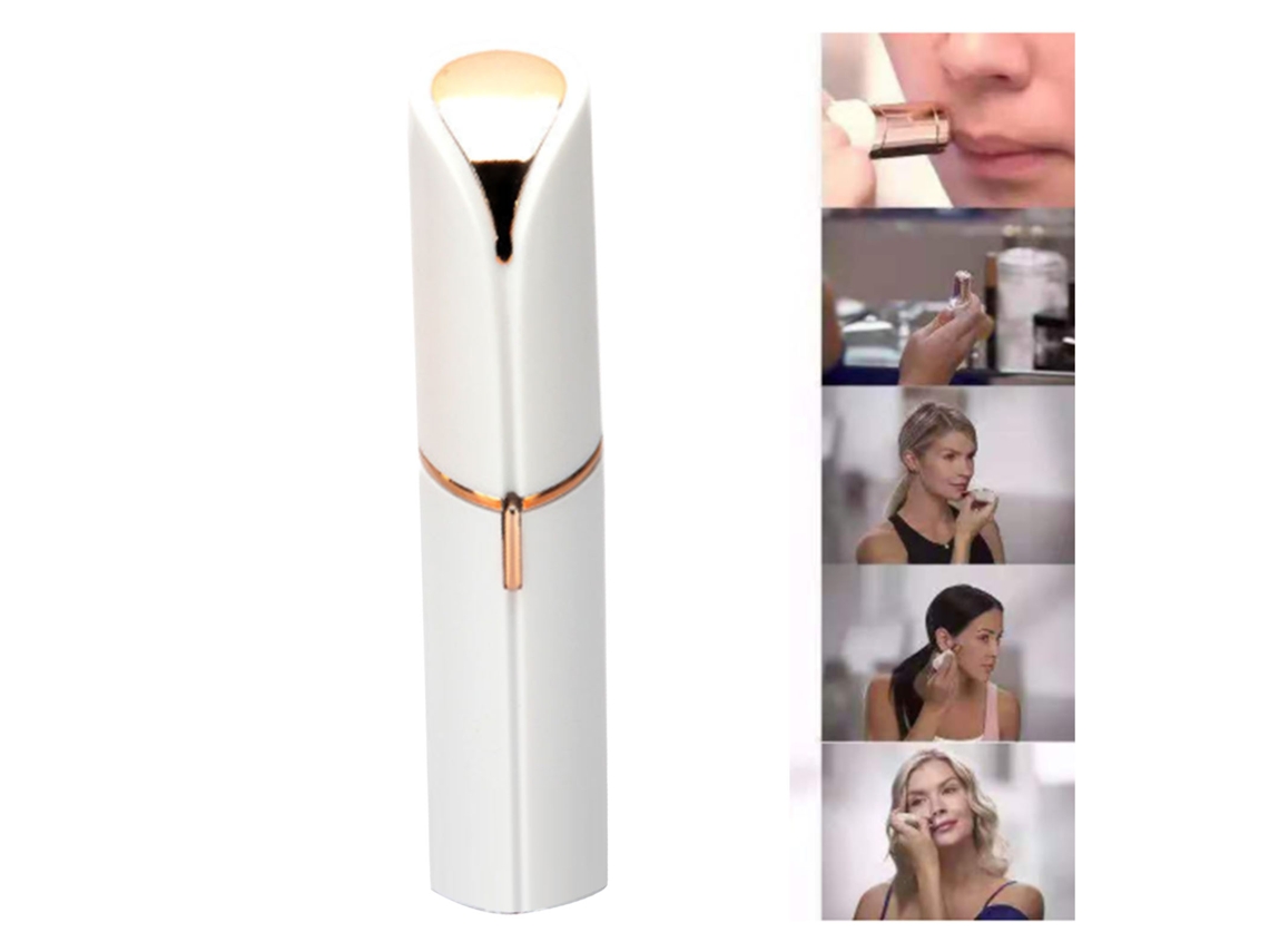2026 afeitadora Eléctrica Depilatória Painless Lavável Silenciosa com 2 Cabeçotes de Substituição para Mulher Cor Branco