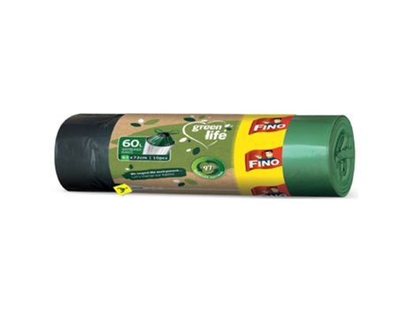 Sacos Lixo Green Life Fecho Fácil 60 lt FINO emb. 10 un