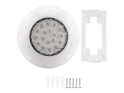 Lâmpada Subaquática de Parede IP68 18 LEDs Branca 24V | S/MARCA