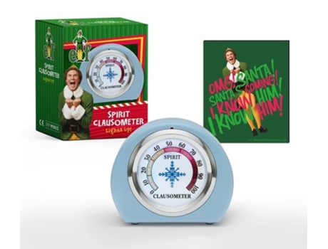Livro Elf Spirit Clausometer de Warner Bros Consumer Products Inc e Running Press (Inglês)