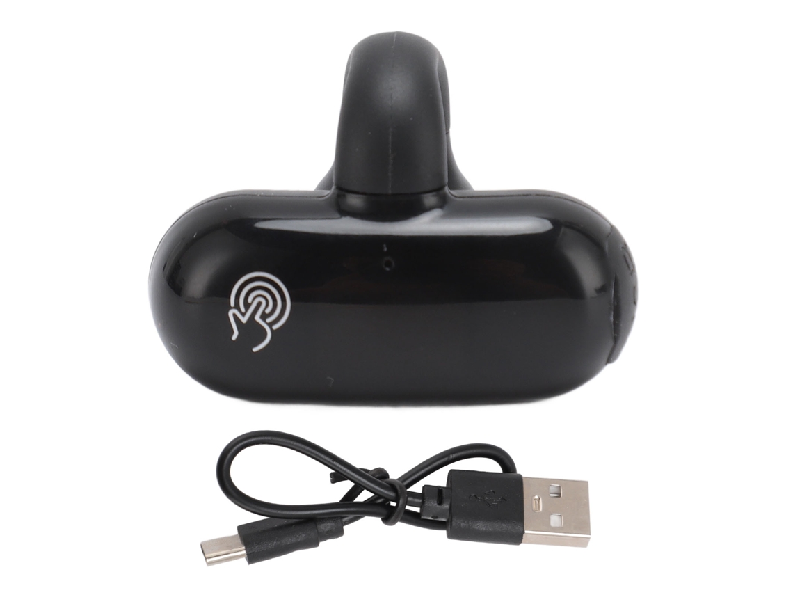 Fones Mali sem fio Clip On com condução óssea Bluetooth 5.2, ergonômico, resistente à água IPX6