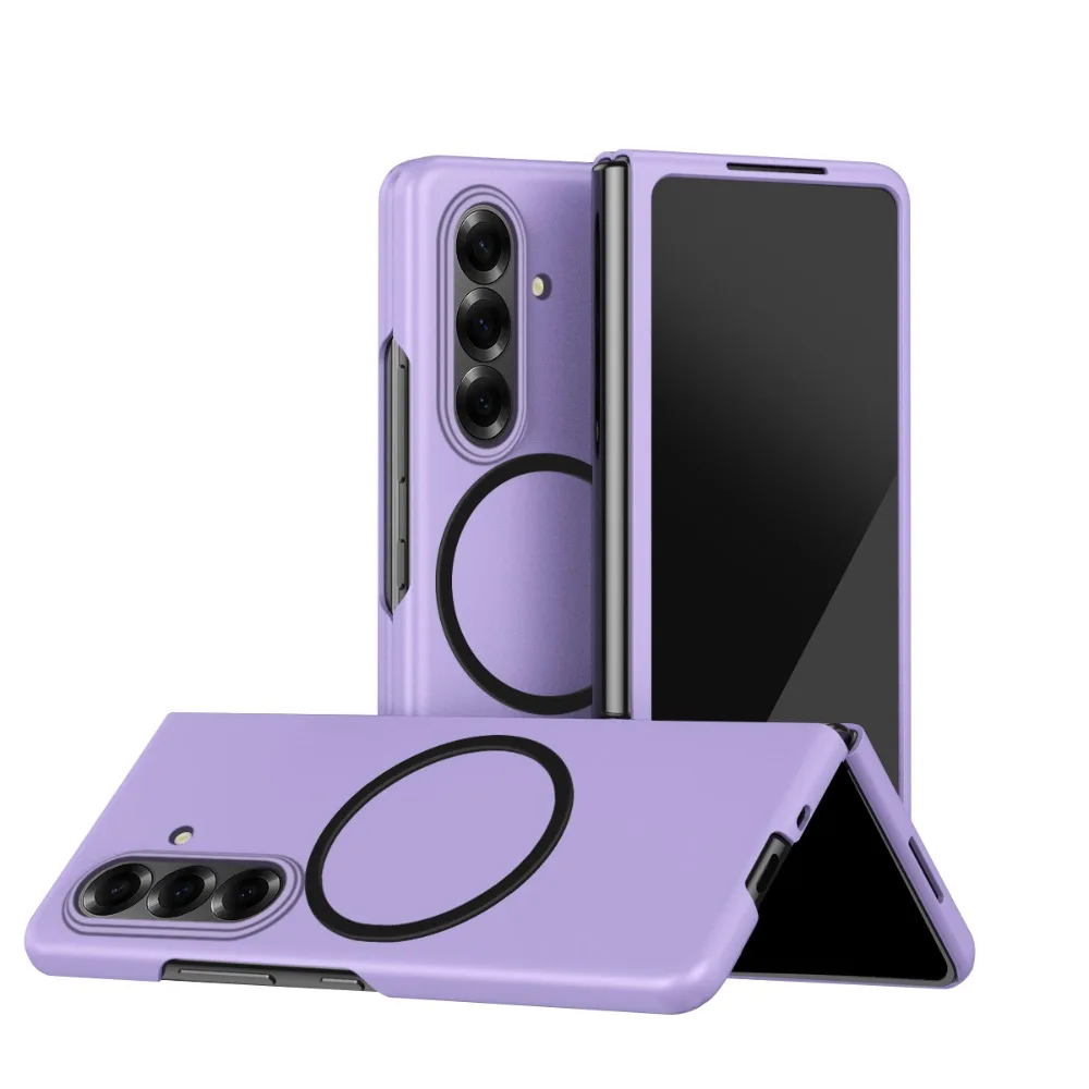 (roxo, Galaxy Z Fold 8) Capa Protetora Ultrafina E Agradável Ao Toque, Compatível Com Carregamento Sem Fio Magnético Magsafe.
