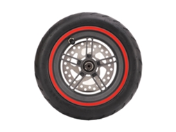 Roda Traseira Mali para Scooter Elétrico com Disco de Freio 120mm