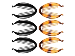 Presilhas De Cabelo Tipo Banana Para Mulheres, Itens Essenciais Para Estilizar Com Pente Flexível, Fáceis De Usar Para Cabelos Longos E Grossos, Acess