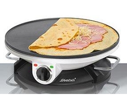 Máquina de Crepes STEBA Cr 32 (1200 W - Preto)