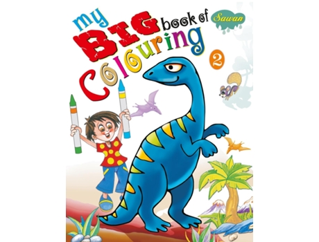 Livro My Big Book Of Colouring-ii De Manoj Pub Ed Board (inglês)