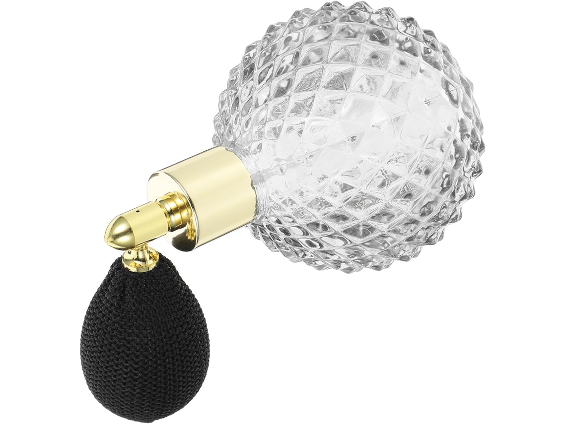 Garrafa de gás portátil de vidro com prova de vazamentos de 100 ml para viajantes.