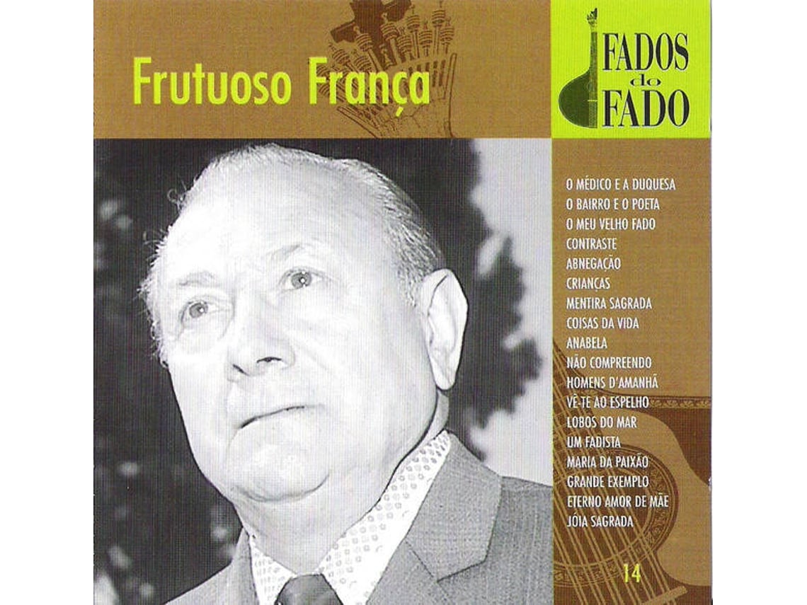CD Frutuoso França - Fados Do Fado (1CDs)