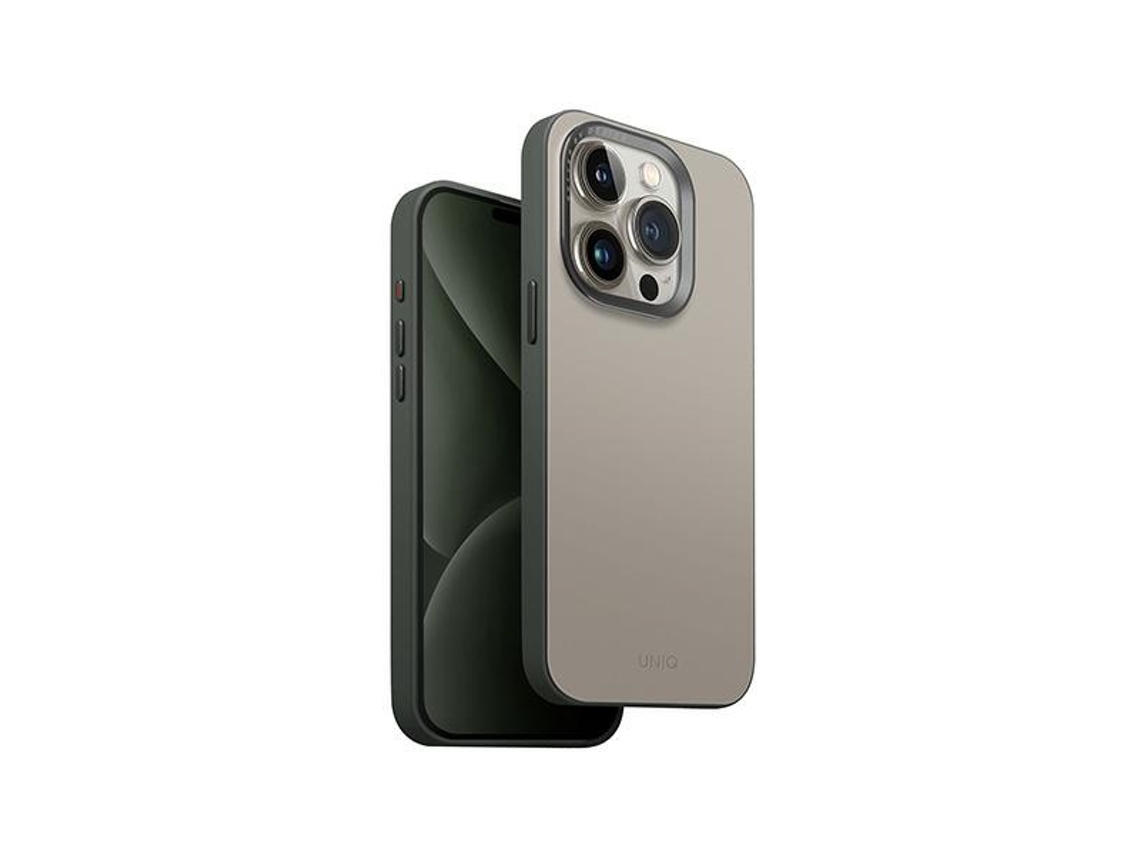 Capa Única Lyden Ds Para Iphone 15 Pro Max 6.7 Com Carregamento Magclick Estilizado