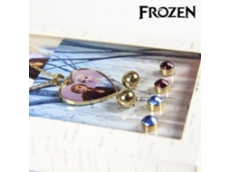 Conjunto Colar e Brincos Frozen 71365 Dourado