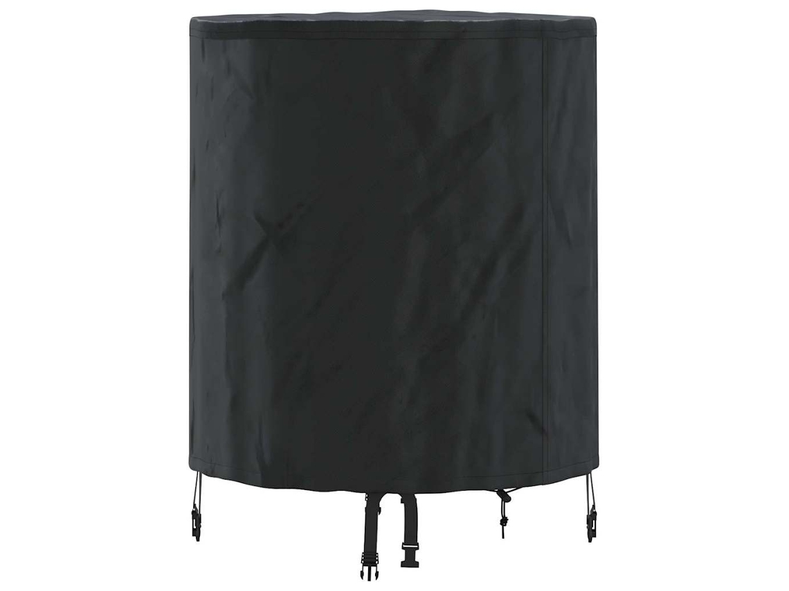 Conjunto 1 Acessórios Para Mesa Vidaxl Preto Tecido (62 X 62 X 70 Cm)
