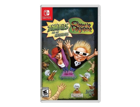 Jogo Nintendo Switch Nsw Zombies Ate My Neighbors + Ghoul Patrol Lrg