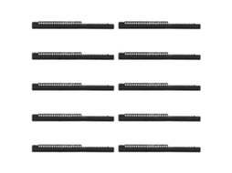 Para Iphone 15 Pro / 15 Pro Max - 10 Unidades De Protetores De Tela Para O Receptor Do Fone De Ouvido